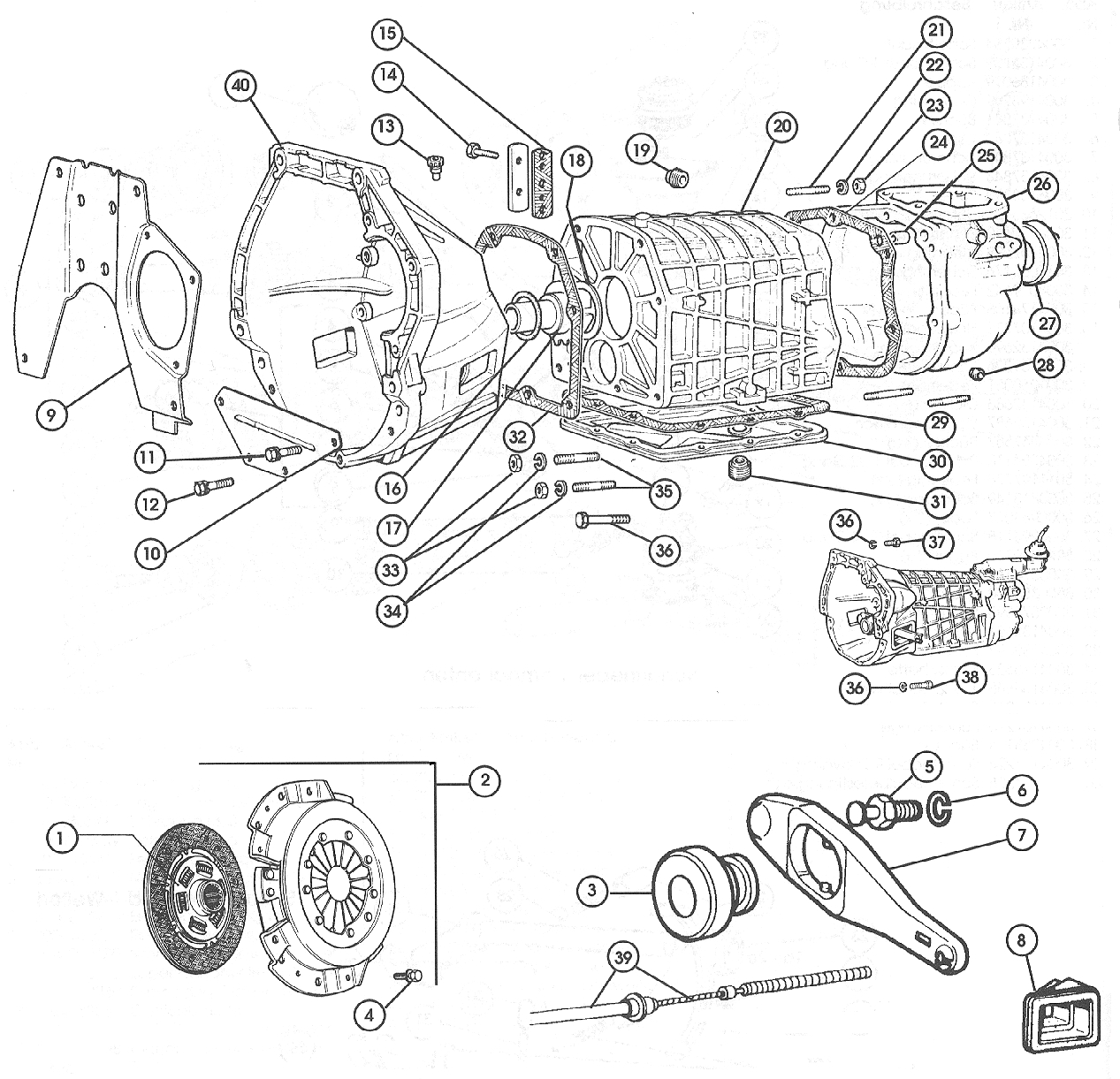 Gearbox, Five Speed Manual Gearbox